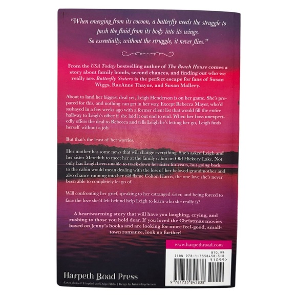Butterfly Sisters by Jenny Hale Paperback Book Contemporary Romance Novel - Picture 2 of 6